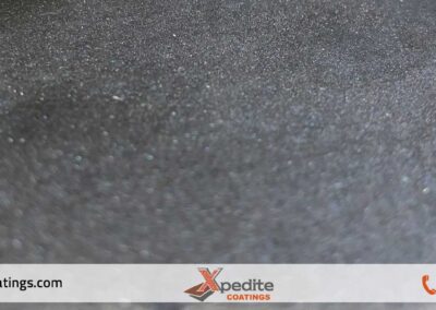 Graphite liquid marble metallic garage color