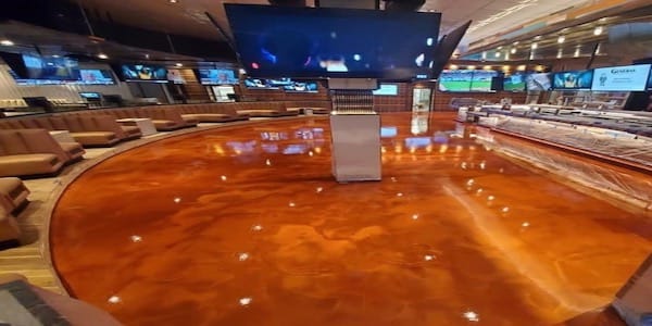 Epoxy retail floor Xpedite Coatings