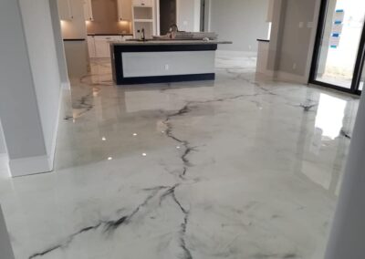 Pearl epoxy flooring metallic residence final.