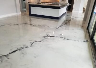 Pearl Epoxy Flooring Metallic